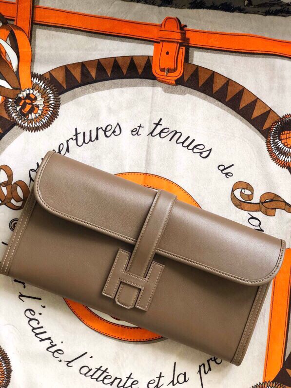 에르메스 지제 엘란29 에토프 스위프트 송아지가죽 내부 양가죽